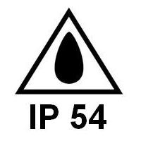Protection degree IP54